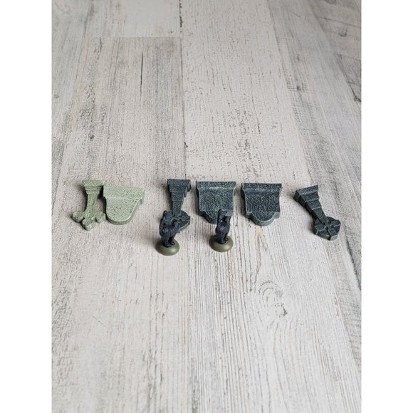 Dept 56 black cat Halloween Tombstone accessory xmas set - Picture 6 of 6